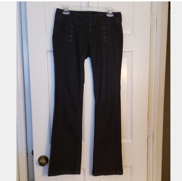 Ann Taylor Modern Boot Dark wash Jeans waist 31 - Picture 1 of 6